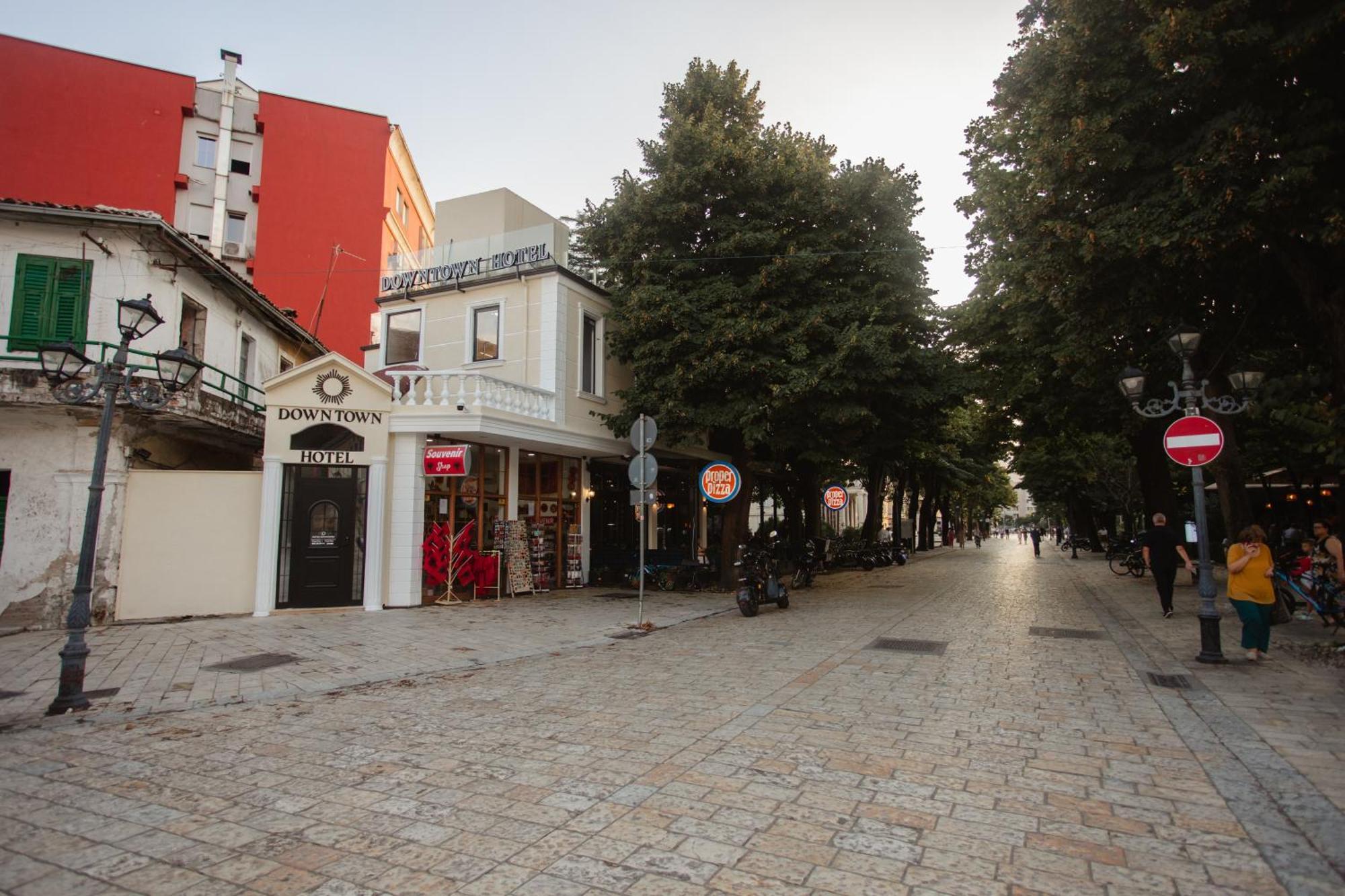 Downtown Hotel Shkodër Eksteriør bilde